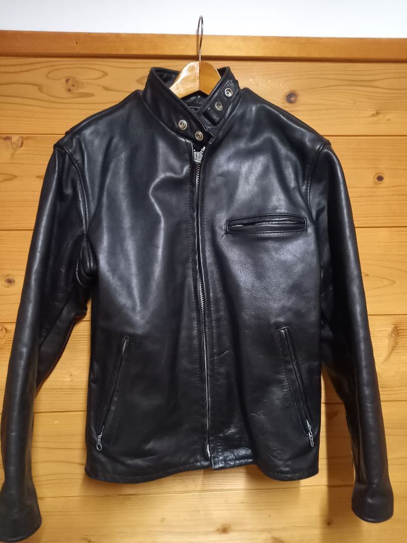 インナー付きショット(schott) 641 シングルライダース サイズ38