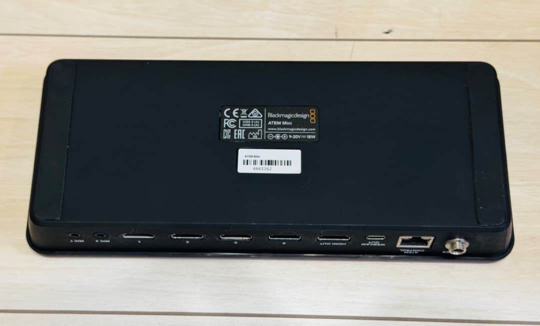 Blackmagic Design ATEM Mini ライブスイッチャー
