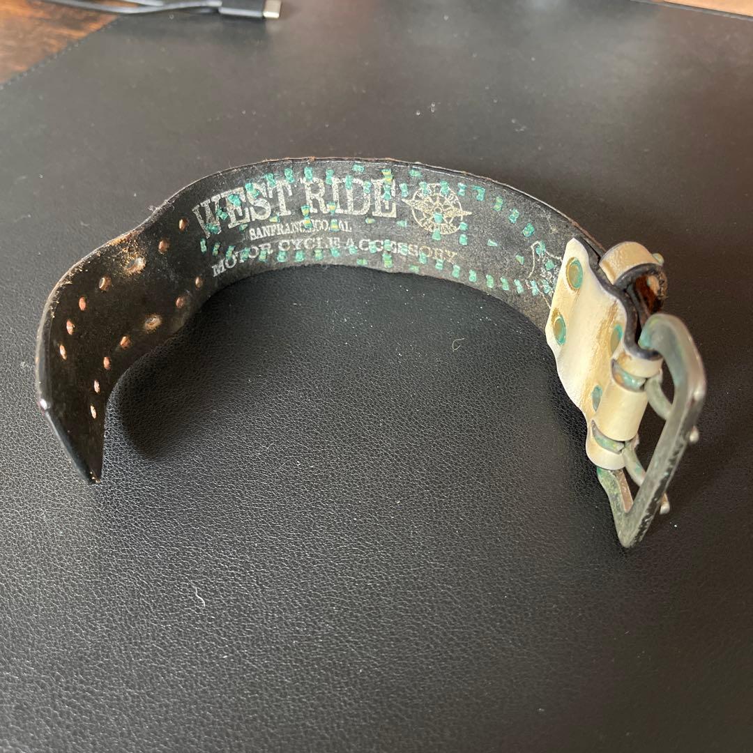 WEST RIDE バングル レザー 黒