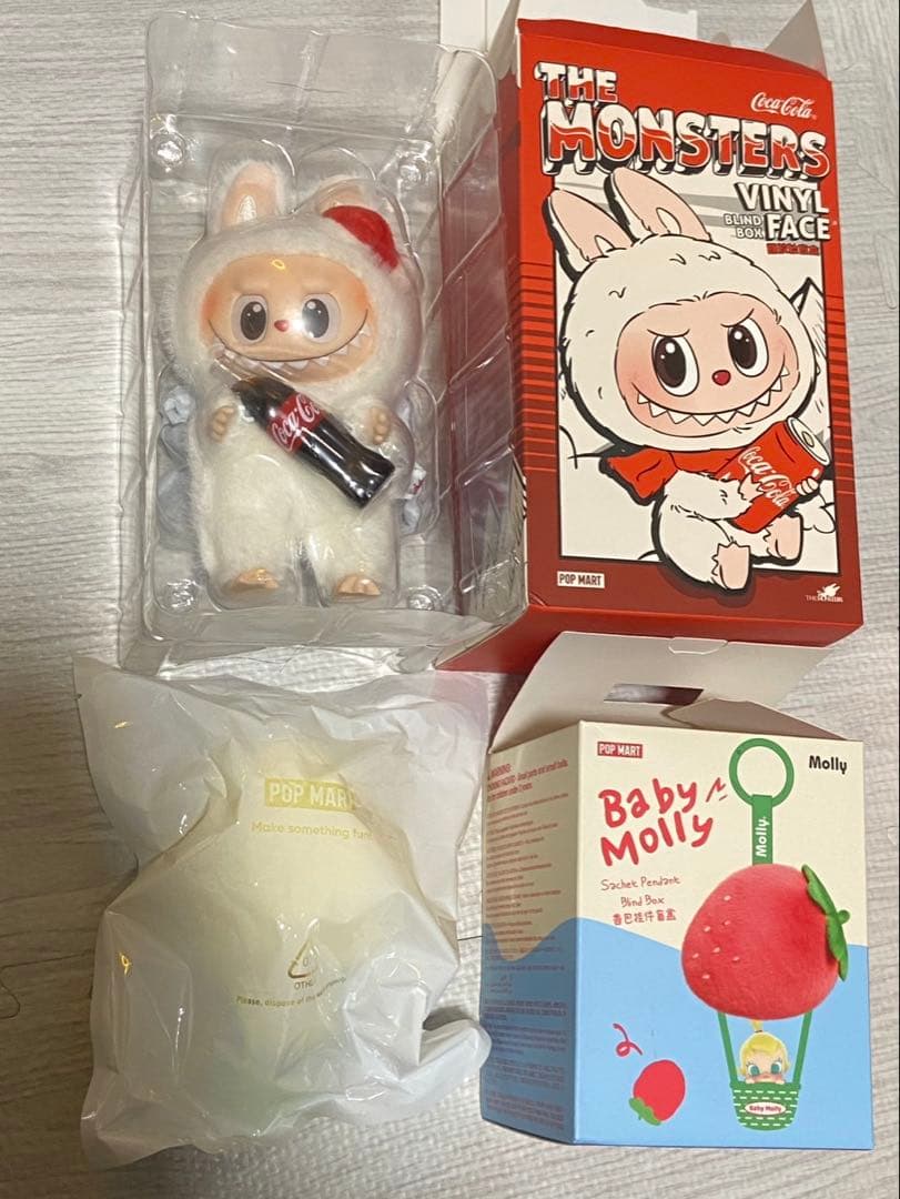 POPMART 正規品4点セット コーララブブ モーリー ミッキーファミリー