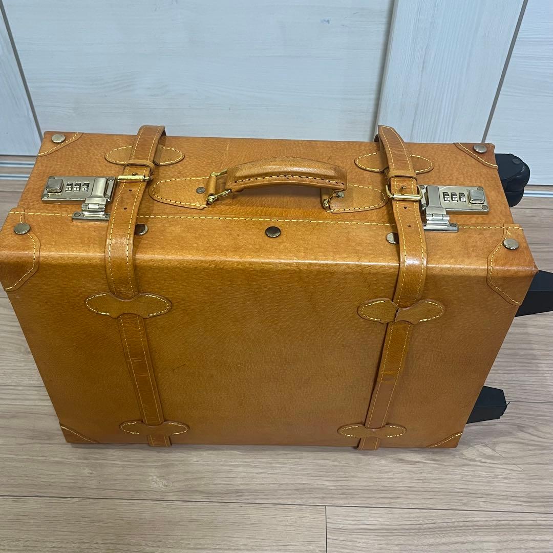 【良品】 ユーラシアトランク シフレ キャリーバッグ トランク キャメル