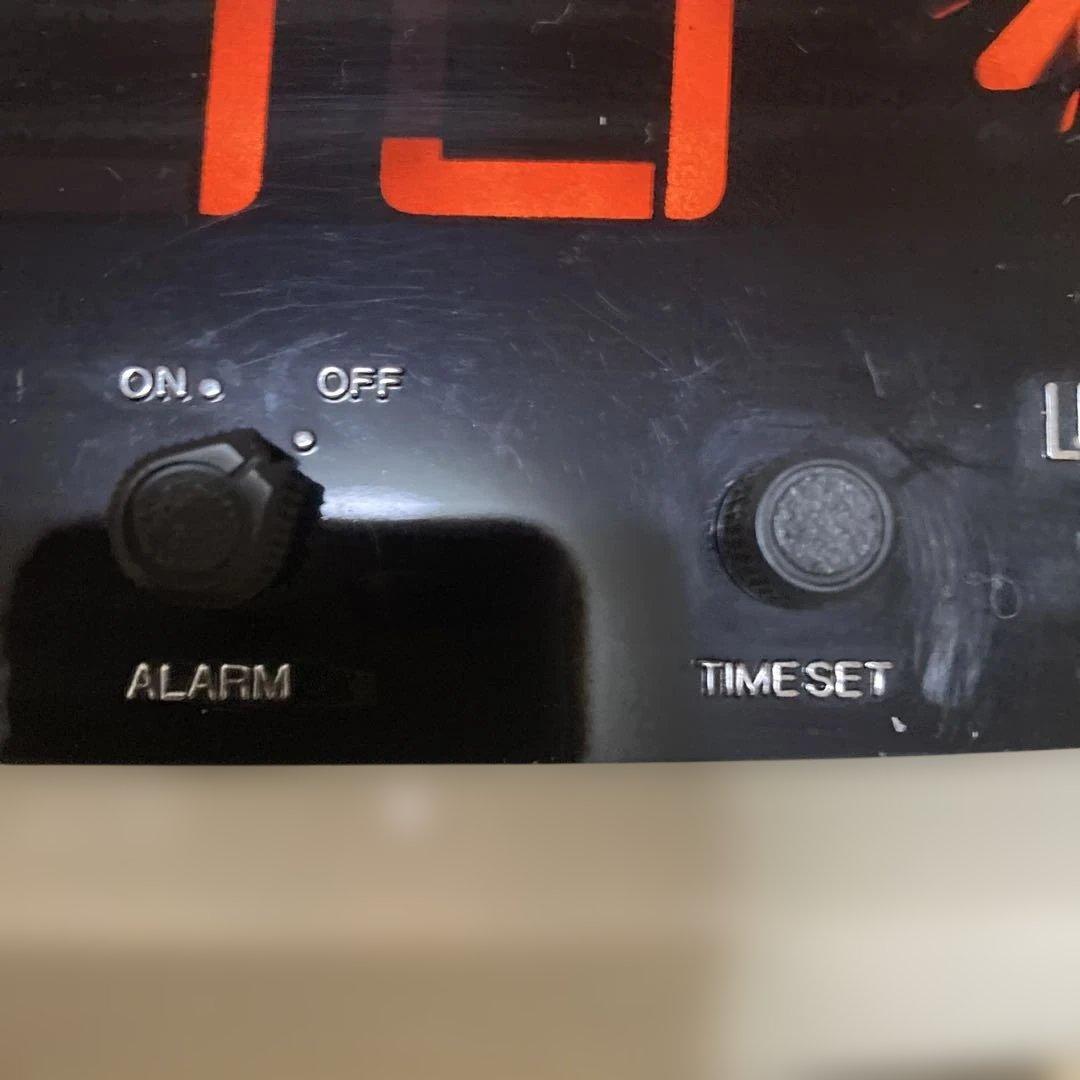 LUMITIME KT-204 置時計 アラーム　田村電気　レトロ