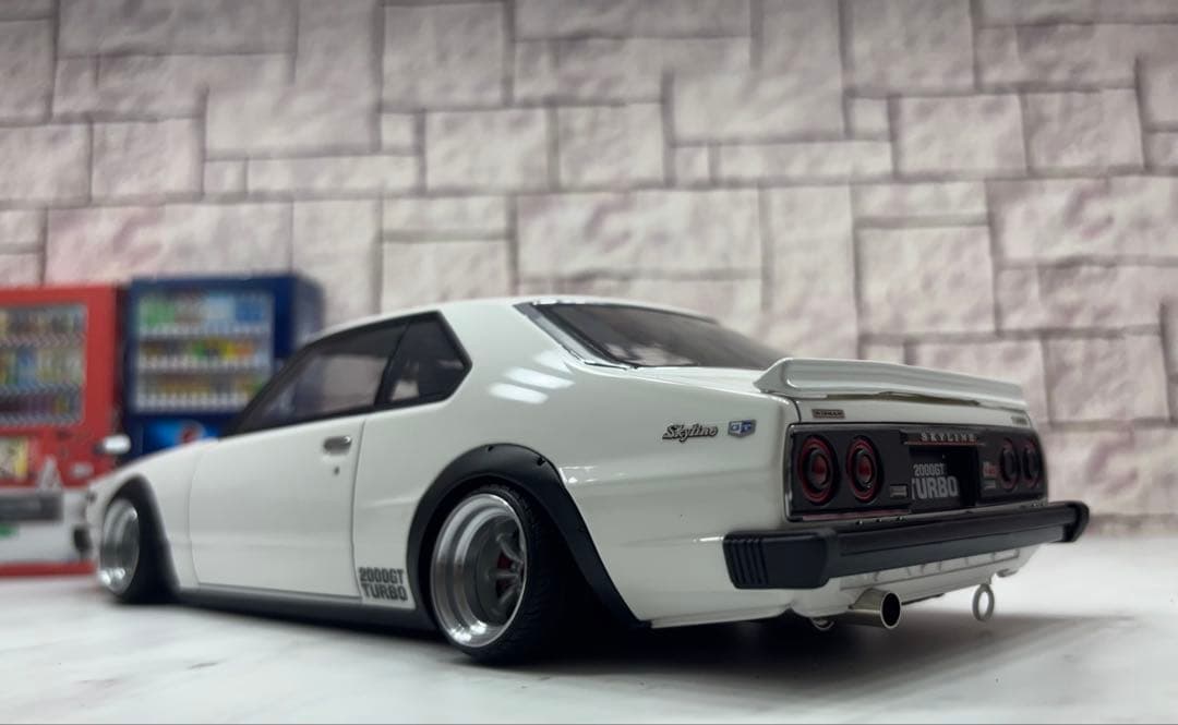 1/18 イグニッションモデル　スカイラインジャパン後期型ワタナベ深リムカスタム