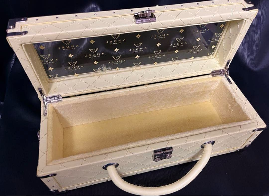 エンジェル シャンパン ドゥミセック ケース　イエロー