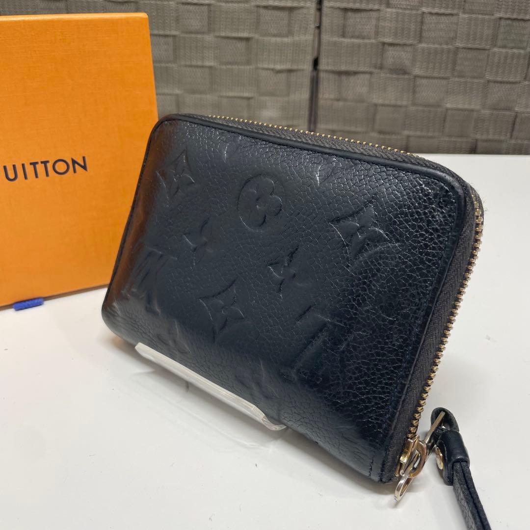 ト*ジ様 LOUIS VUITTON アンプラント　スクレット　ブラック二つ折り