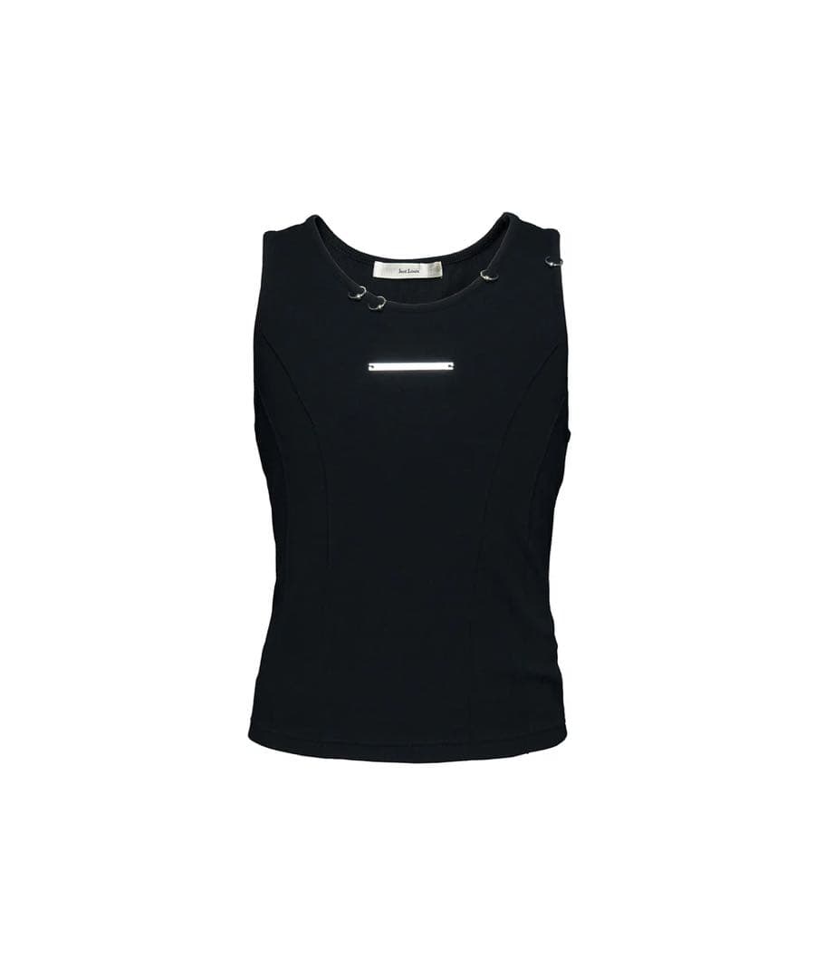 jentlouis Neck Piercing TankTop M タンクトップ