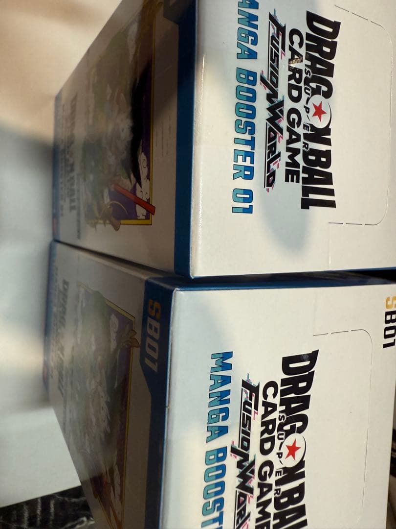 テープ付き　ドラゴンボール MANGA BOOSTER 01 2BOX新品未開封