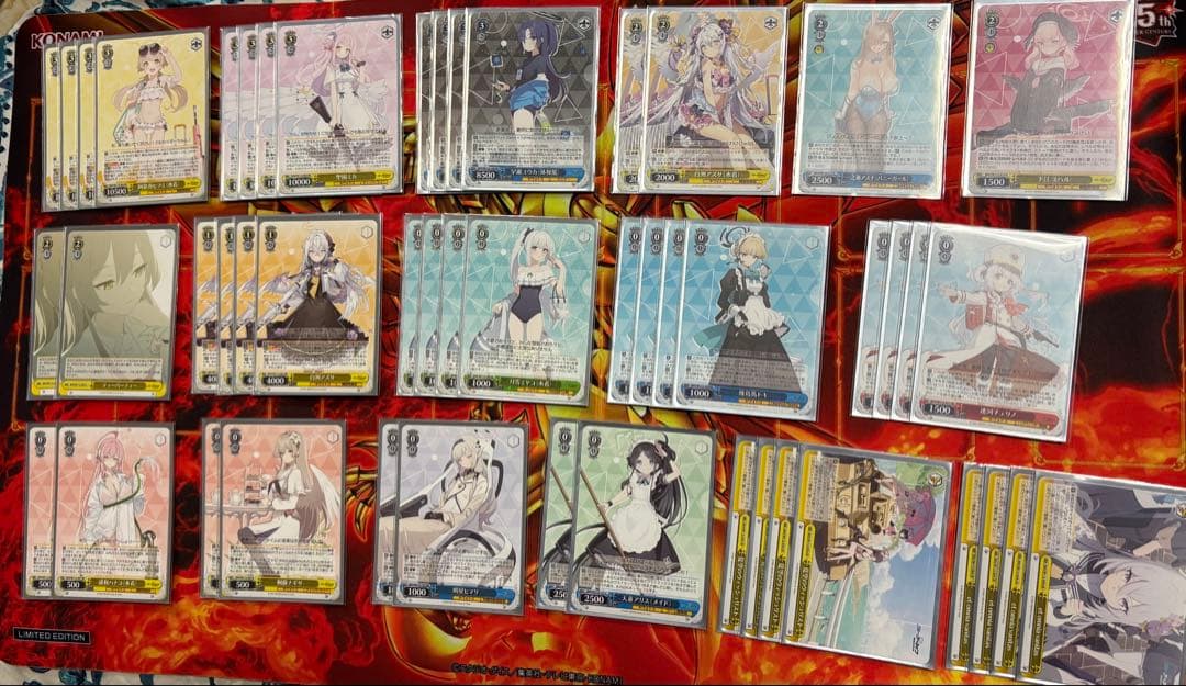 ヴァイスシュヴァルツ ブルアカ 8枝デッキ