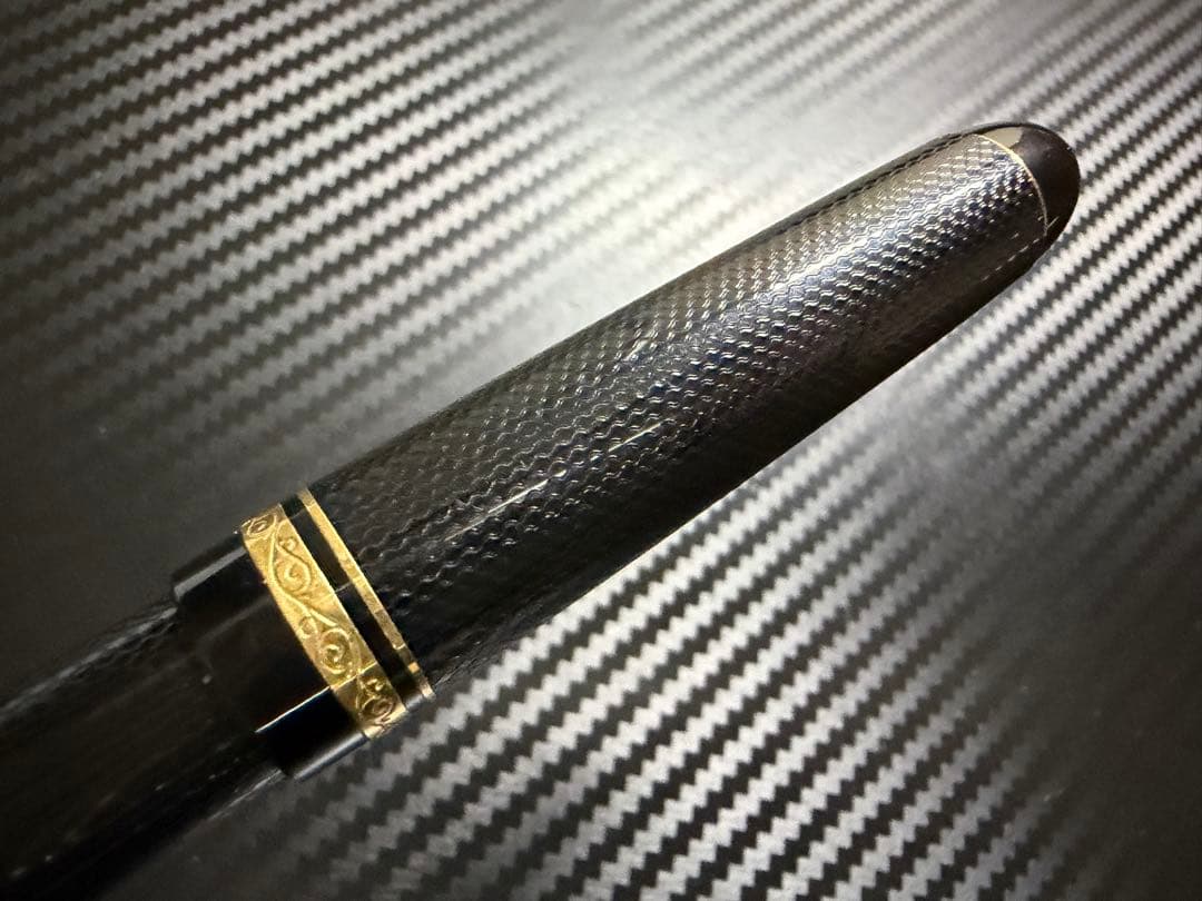 極美品 パイロット カスタム 網目 F 細字 万年筆