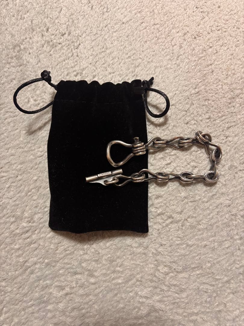 シルバー チェーンブレスレット RAOING