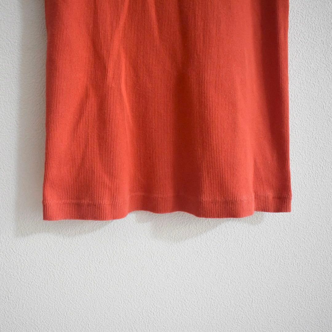 90s archive HELMUT LANG 日本製 タンクトップ オレンジM