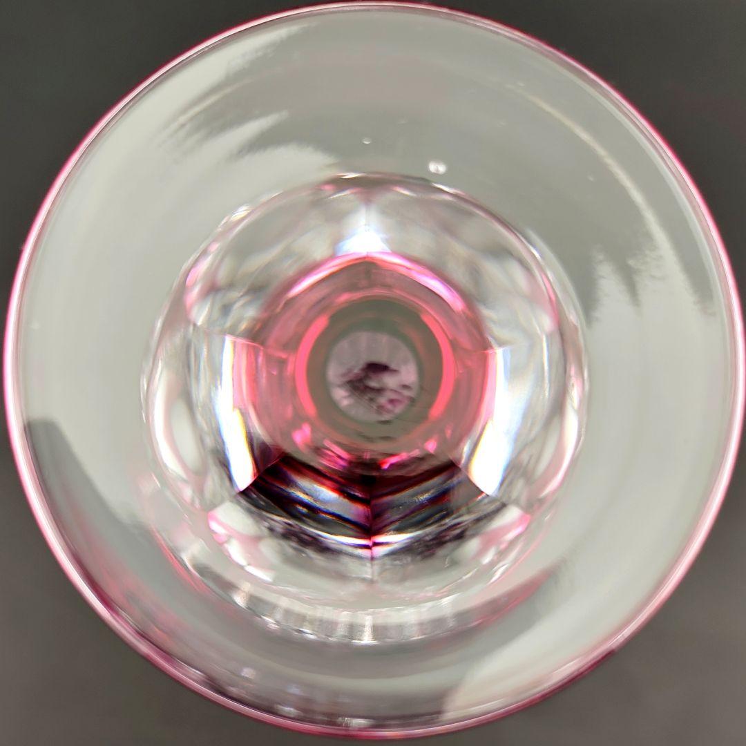 ☆超希少品☆江戸切子 木村泰典 ワイングラス 脚付杯（切子 江戸切子 薩摩切子）