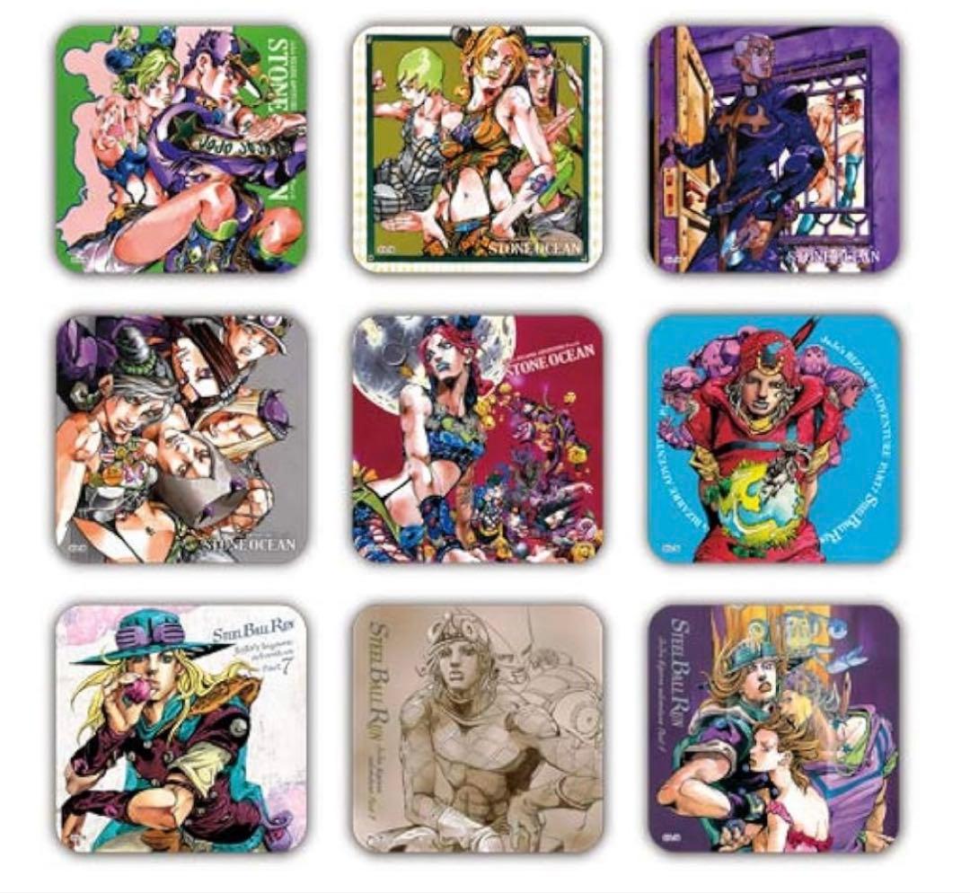 『 ジョジョの奇妙な冒険』アートコースター　BOXセット　中身未開封