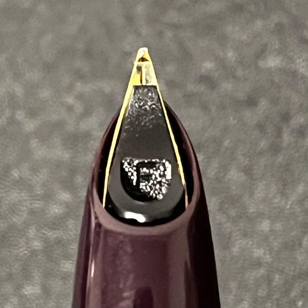 パーカー 万年筆 ＃51 プレミアム プラムGT F