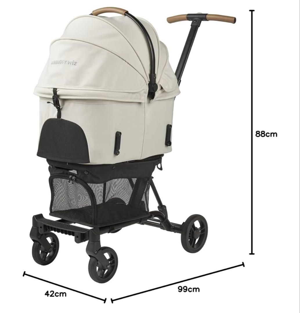 新品エアバギー ウィズ エックス パールホワイト