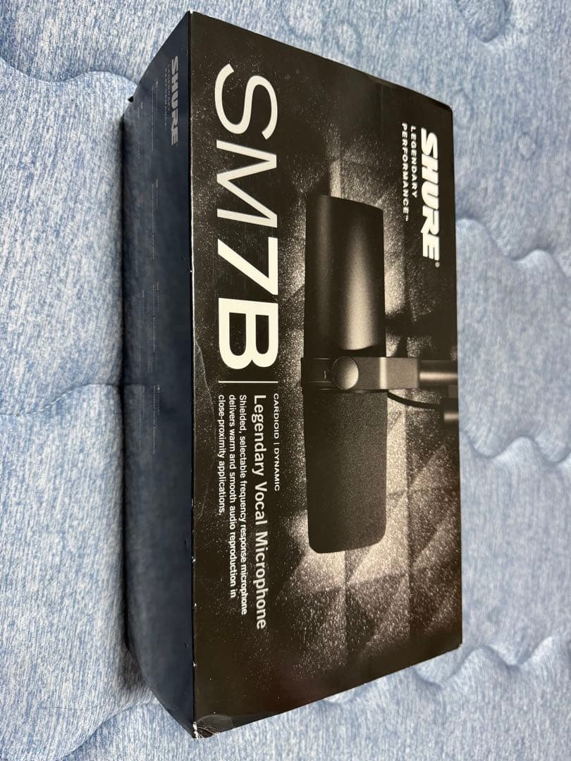 SHURE SM7B マイクとYAMAHA AG03MKⅡ