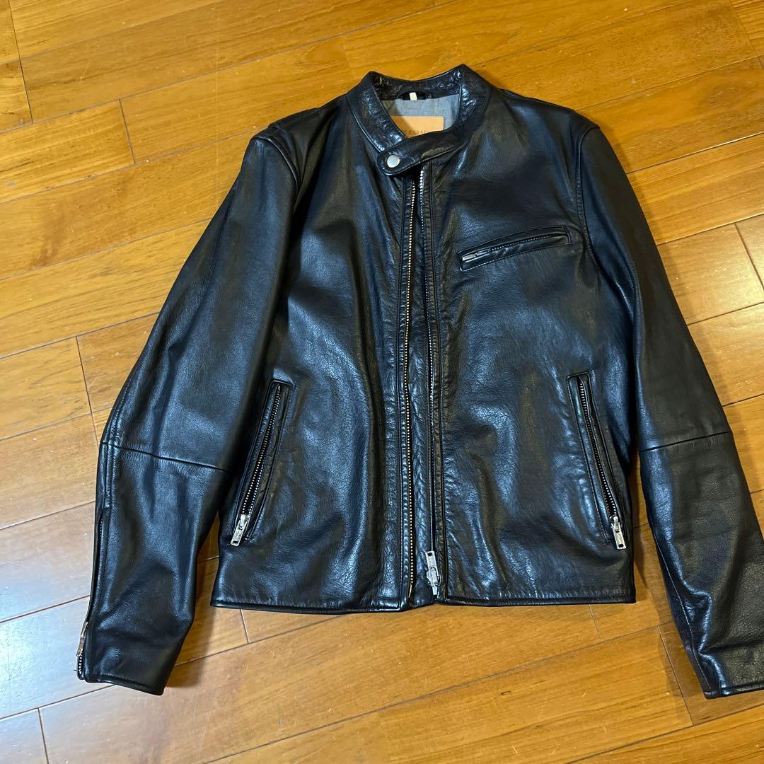 LEVI'S MADE & CRAFTED ブラックライダースジャケット