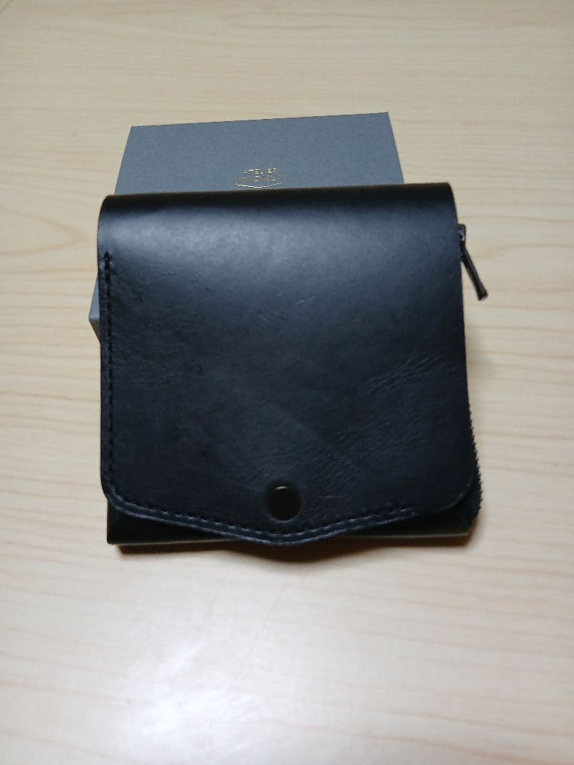 小さく薄い財布SAKU ver.3 Buttero ブラック