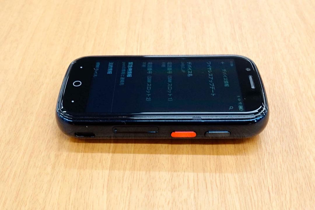 unihertz Jelly2 3インチ小型FeliCaスマホ