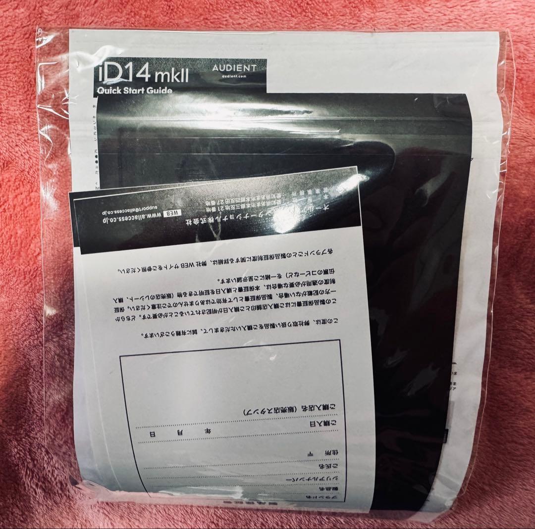 AUDIENT iD14 mkⅡオーディオインターフェイス