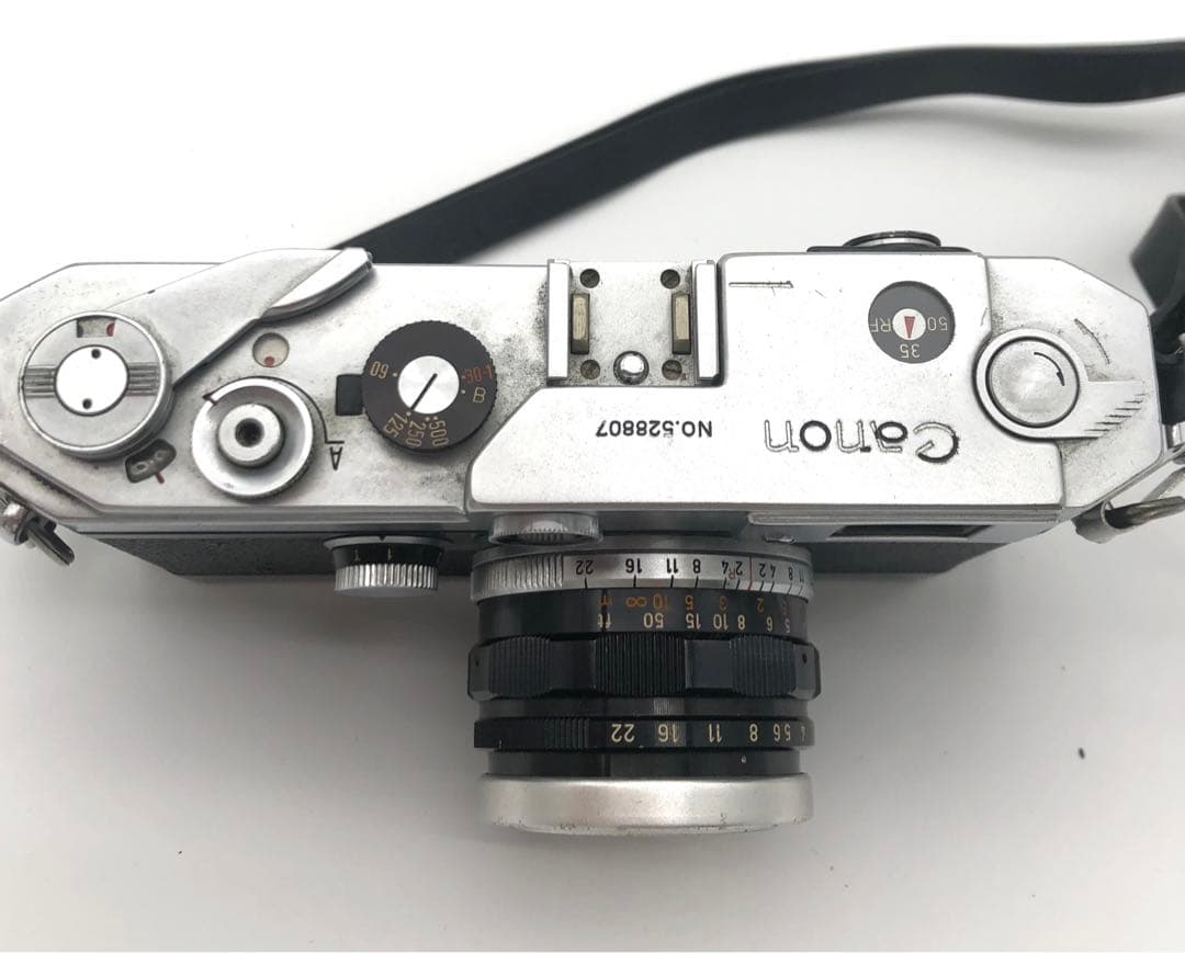 R Canon レンジファインダーカメラ 50mm f/1.8