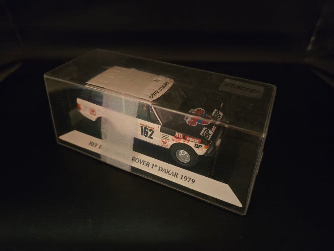 スターター 1/43 REF132 レンジローバー VSD パリダカ 1979