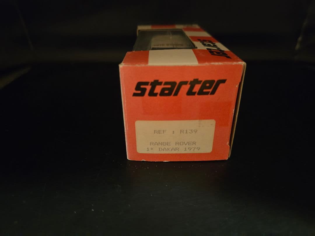 スターター 1/43 REF132 レンジローバー VSD パリダカ 1979