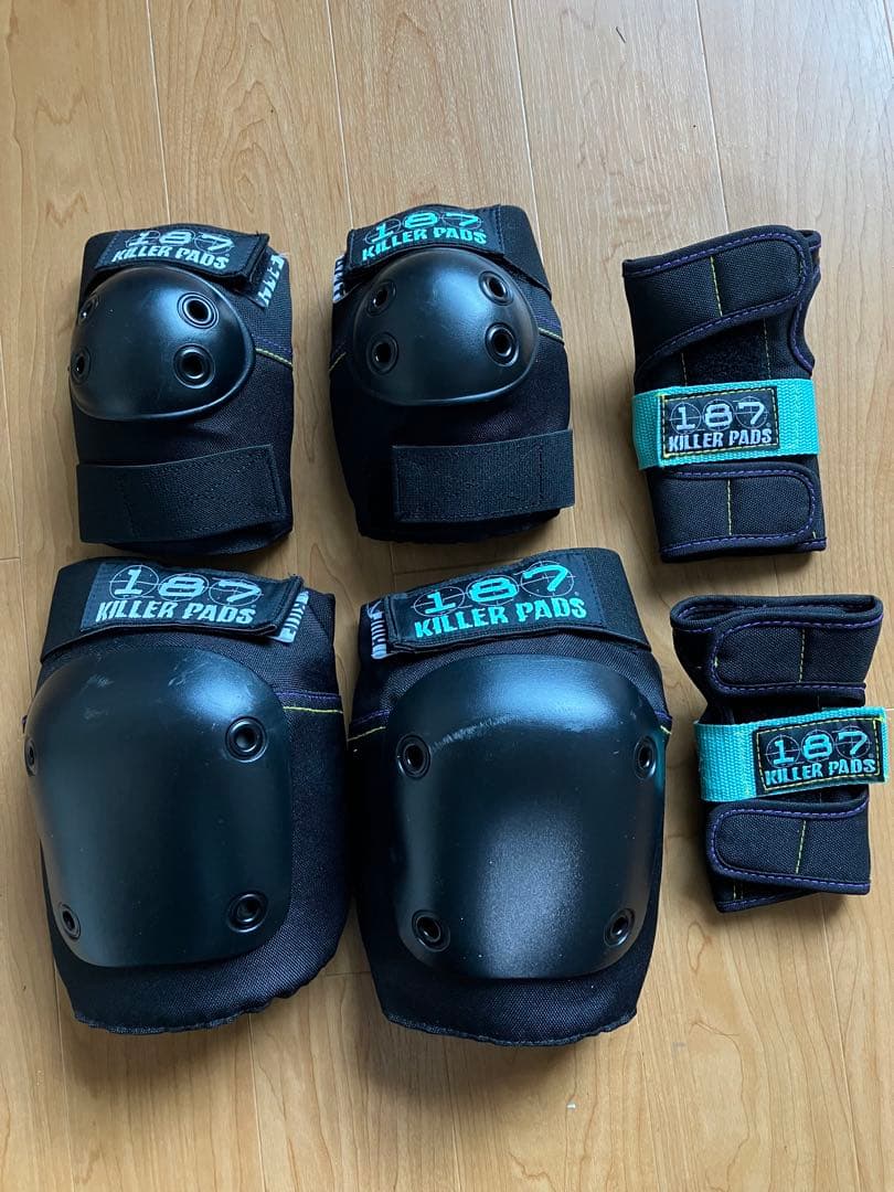 成人用 スケートボード プロテクター 187 ワンエイトセブン サイズ:S/M