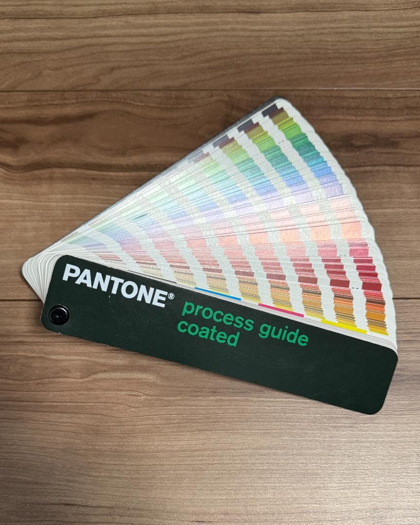 PANTONE カラーガイド　process coated