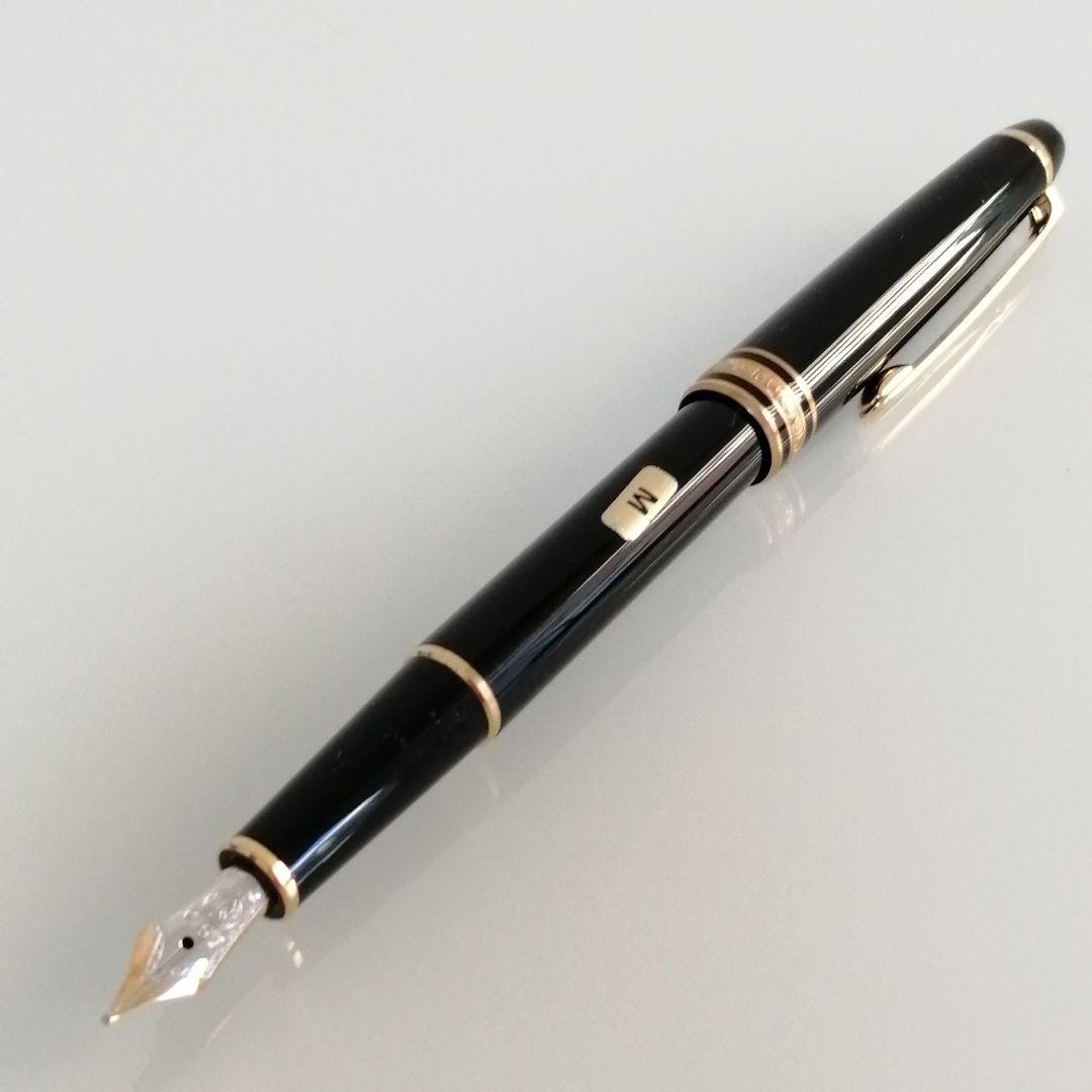①モンブラン　万年筆　#144　＋　インク追加可