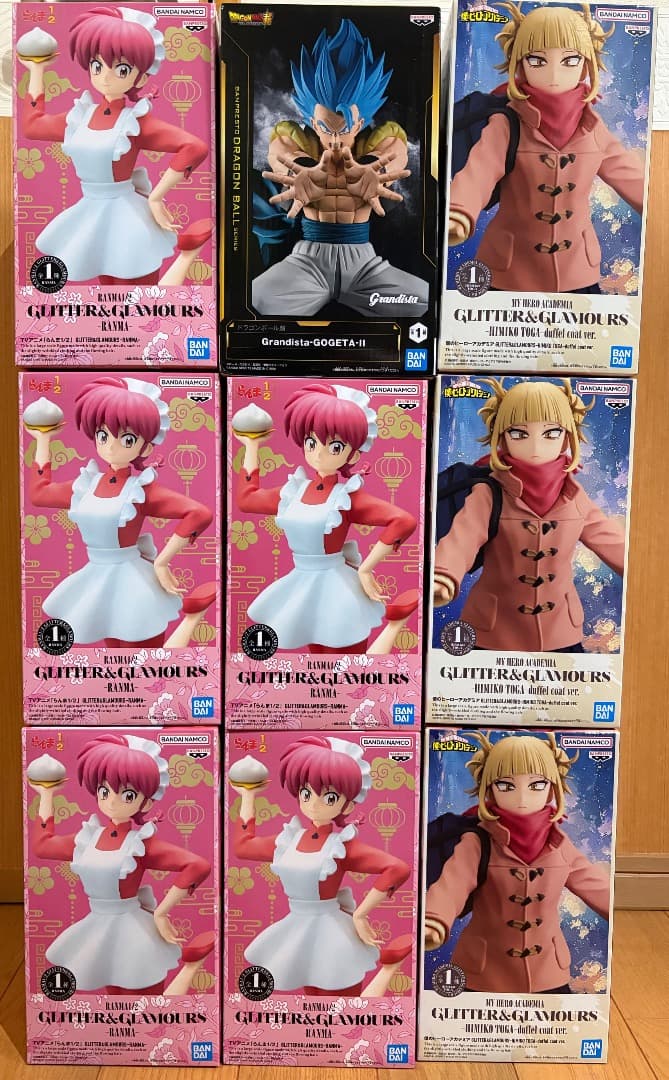 最新フィギュア　まとめ売り　ドラゴンボール　らんま1/2 トガヒミコ　9点