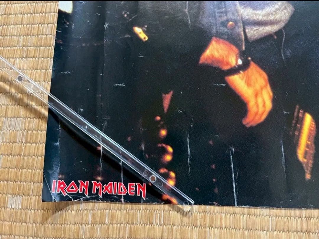 アイアンメイデン　ポスター　2枚　キラーズ　頭脳改革　レコード