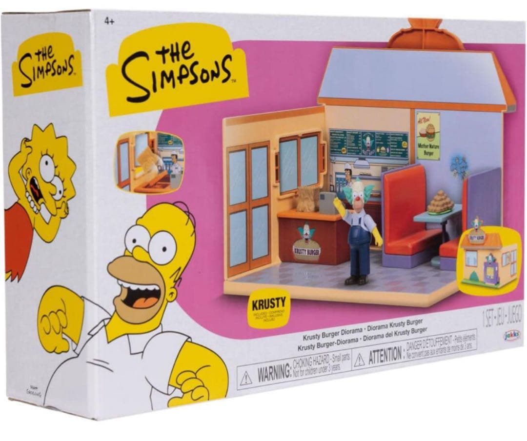 The Simpsons リビングルーム ジオラマ 2点セット