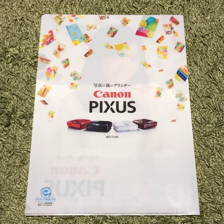 [レア物]桐谷美玲 クリアファイル (キヤノン PIXUS)