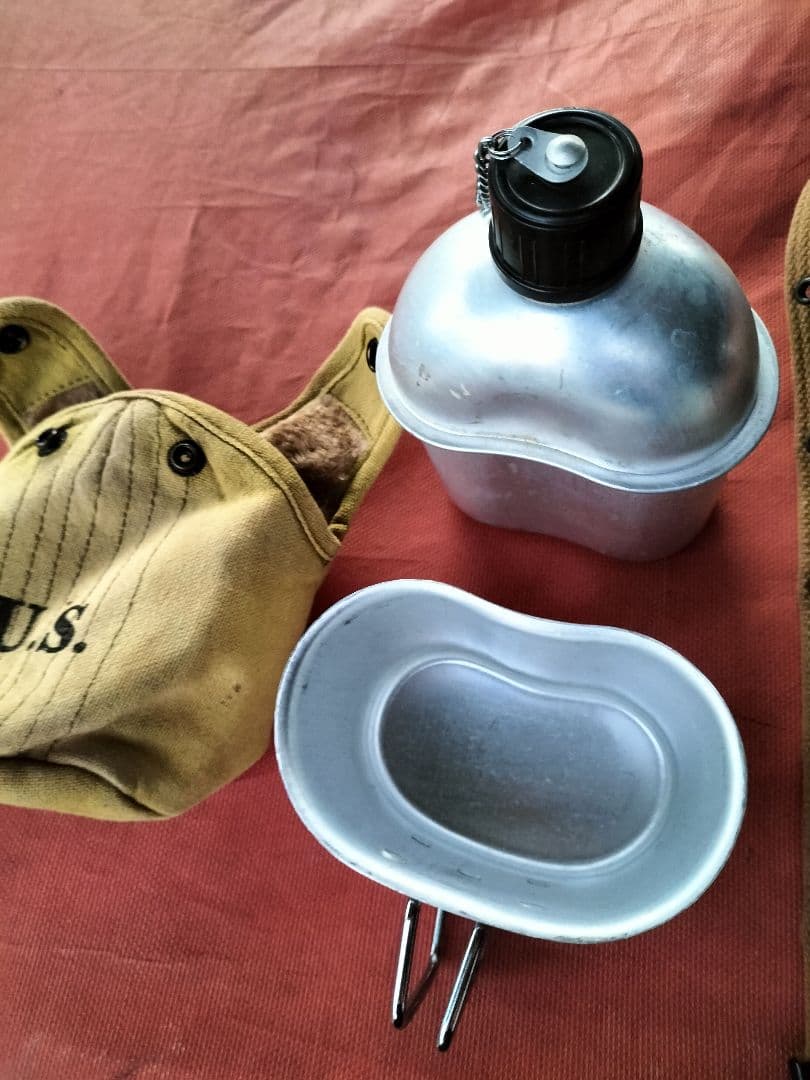 米軍　ww2 ベルト　キャンティーン　水筒