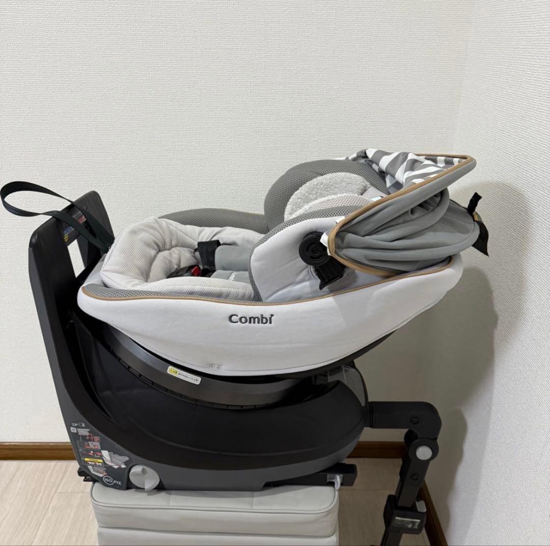 【極美品】コンビ クルムーヴスマート ISOFIX エッグショック JL-540