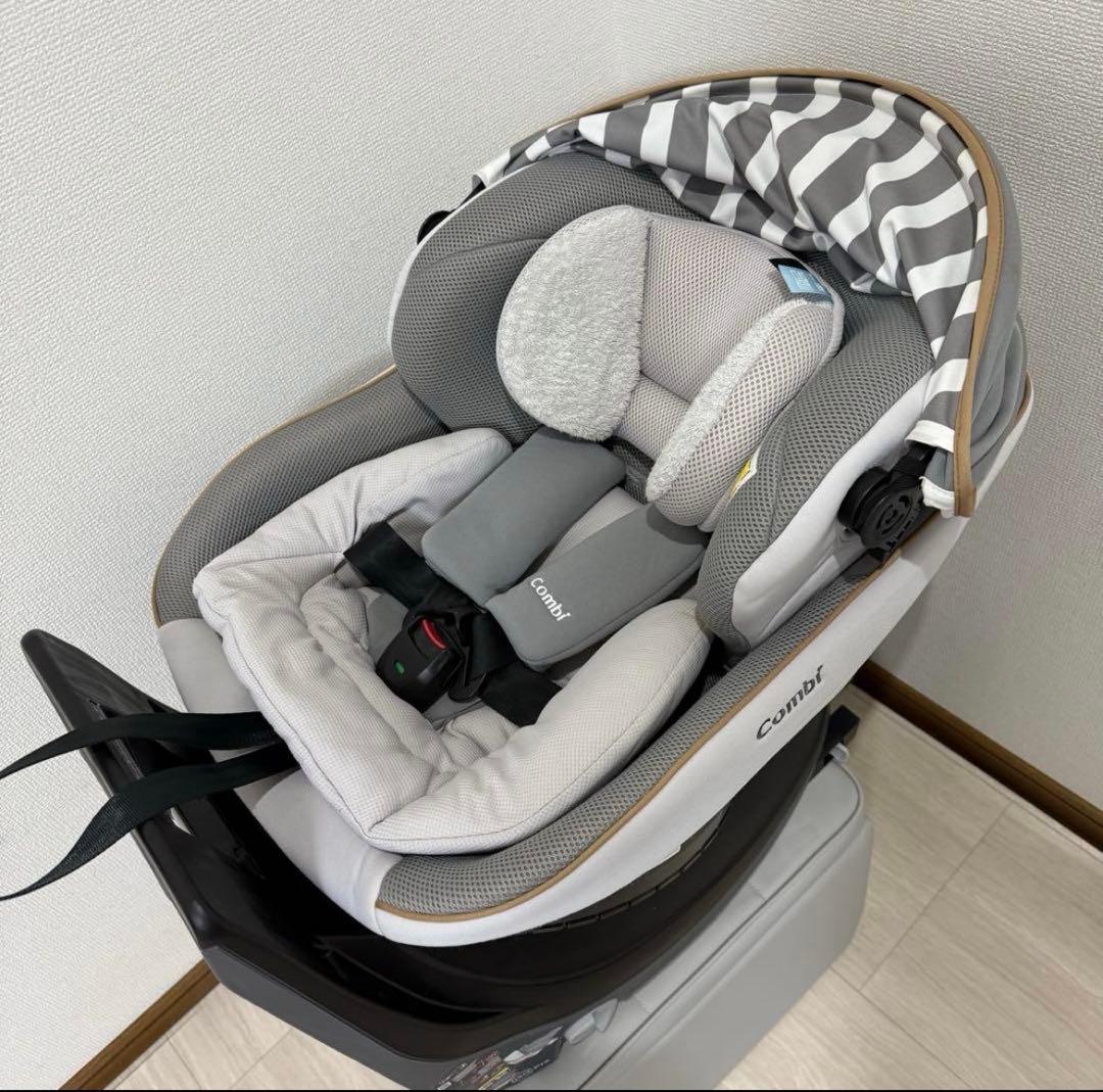 【極美品】コンビ クルムーヴスマート ISOFIX エッグショック JL-540