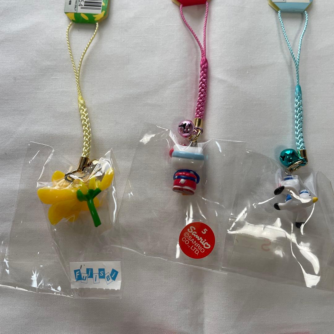 新品◆ご当地キティ 栃木 群馬 神奈川 根付けストラップ 7個セット◆匿名配送