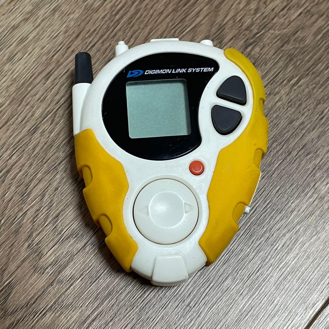 デジモンアドベンチャー02 D-3 version3 ホワイト&イエロー