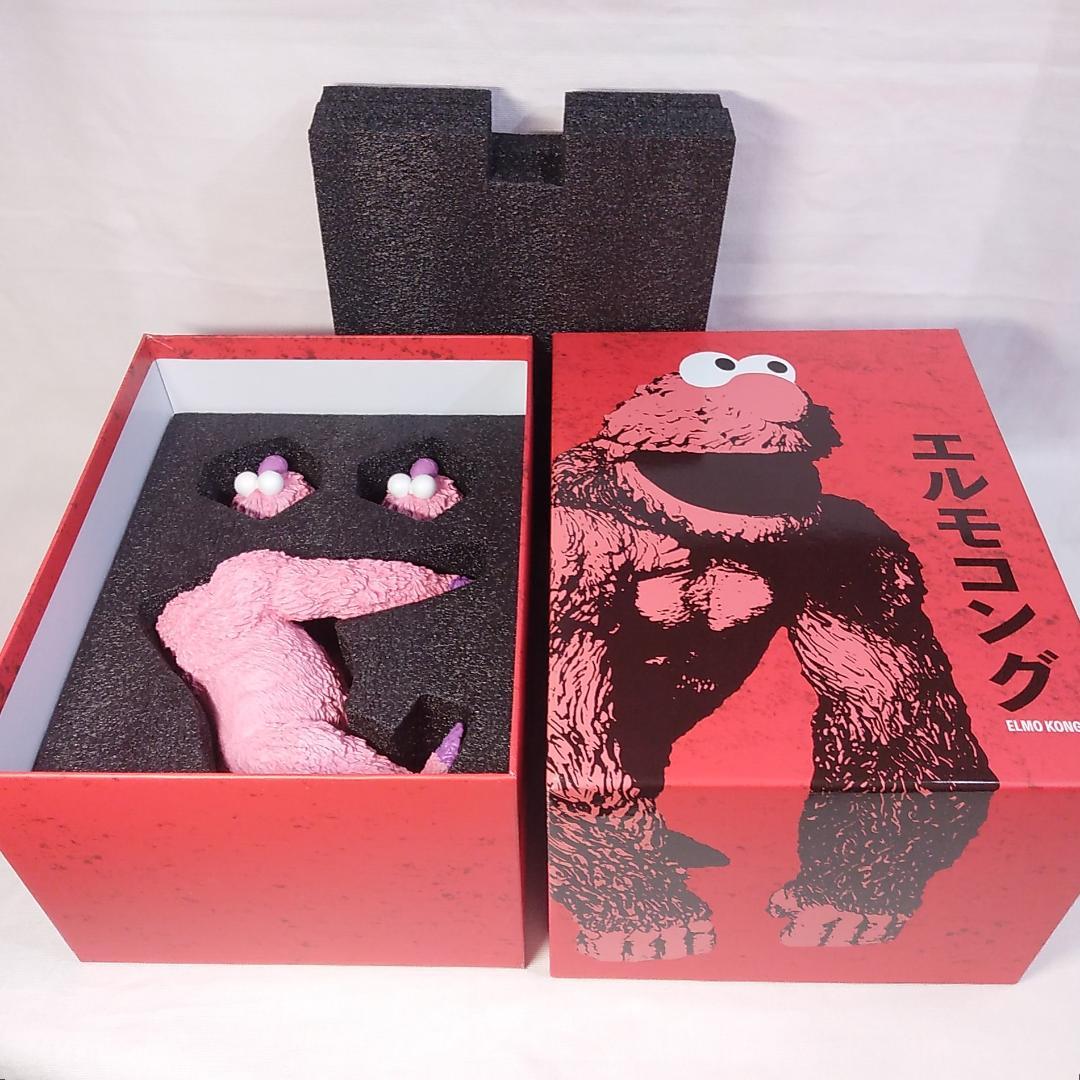 100限定 ピンク エルモコング Elmo Kong　BNG　セサミ ストリート