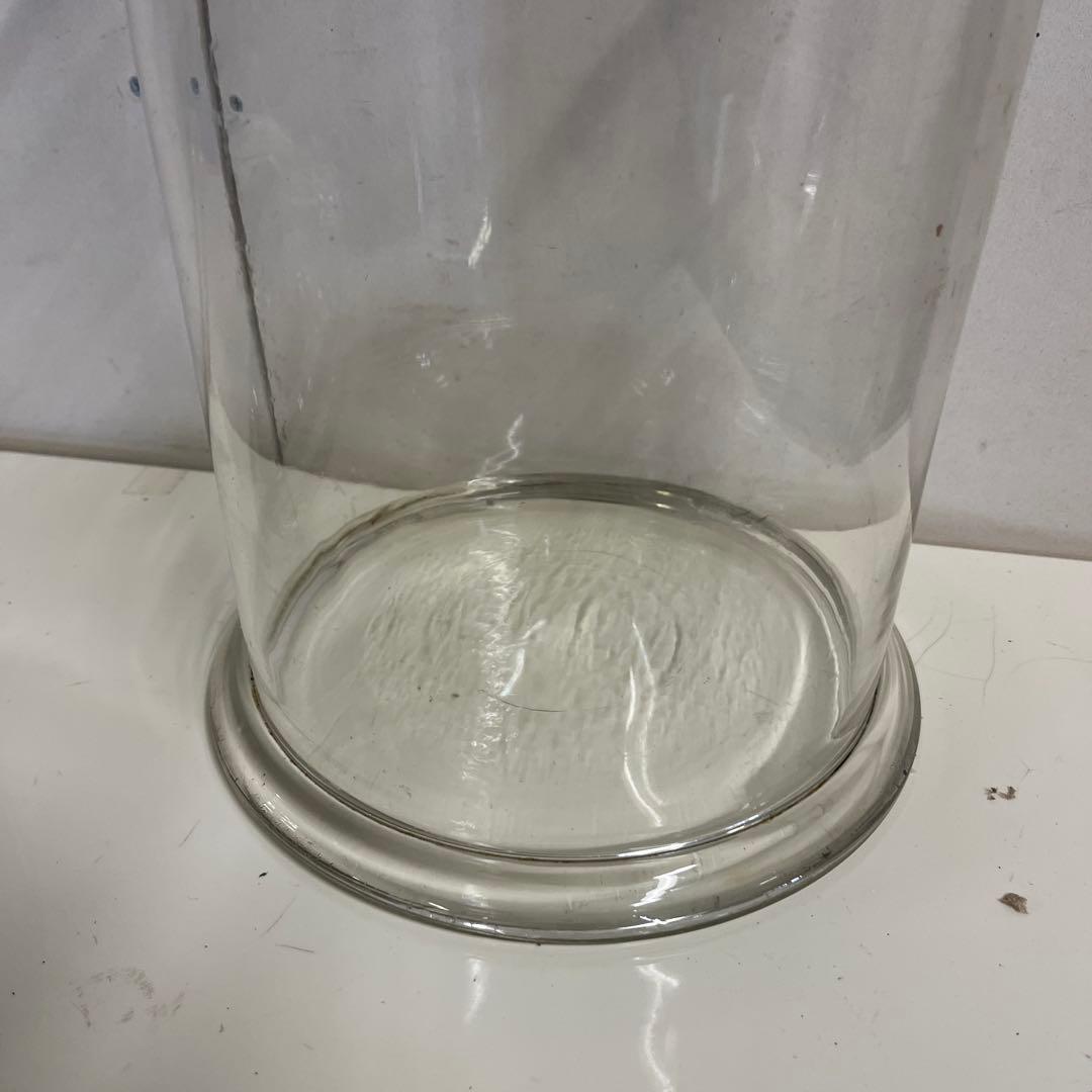 アンティーク 特大 標本瓶 蓋つき ガラス瓶 昭和レトロ 古道具