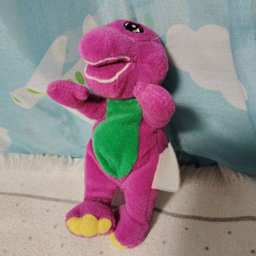 Barney バーニー　ぬいぐるみ　マスコット　マグネット