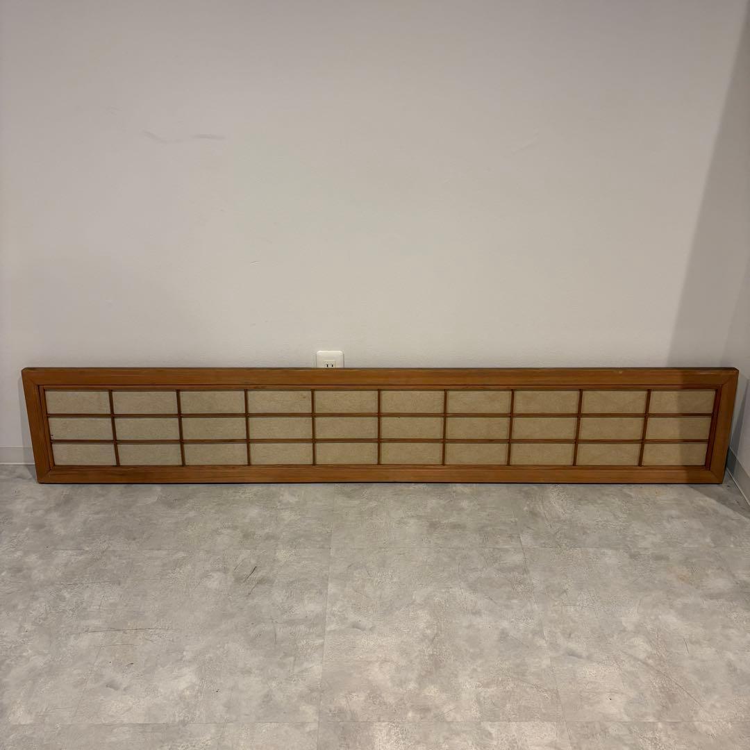 アンティーク建具 組子欄間　障子