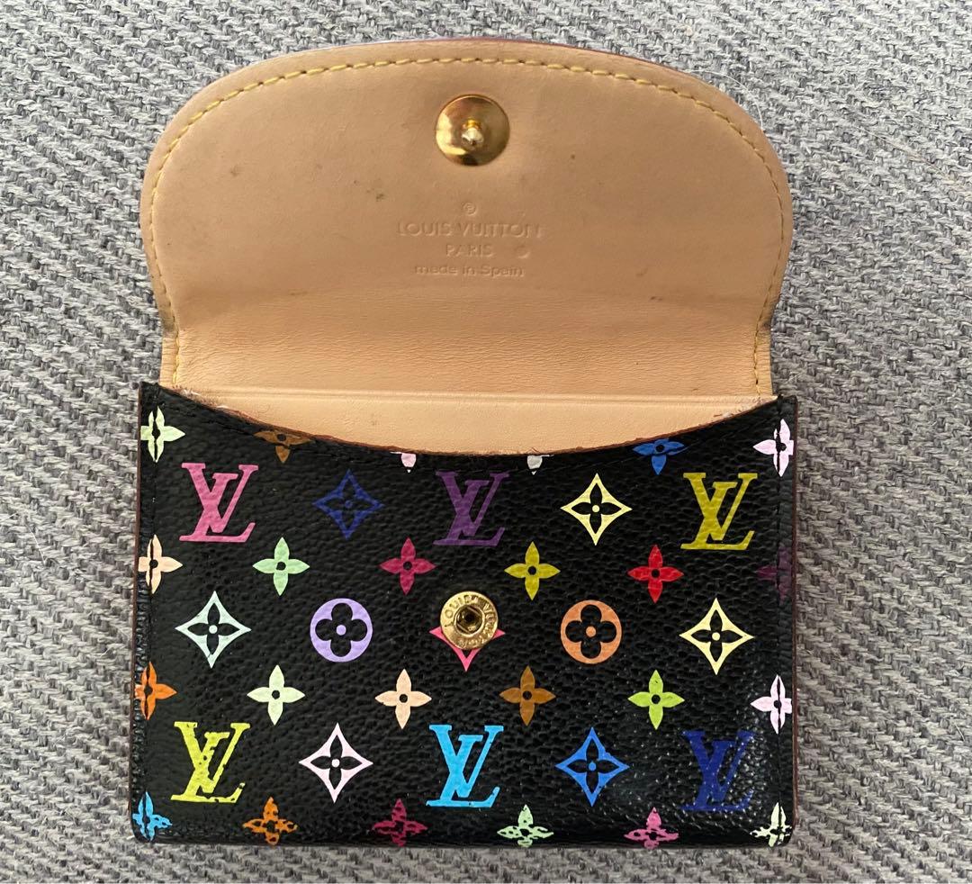 LOUIS VUITTON／ルイヴィトン　マルチカラー　カードケース　財布　美品