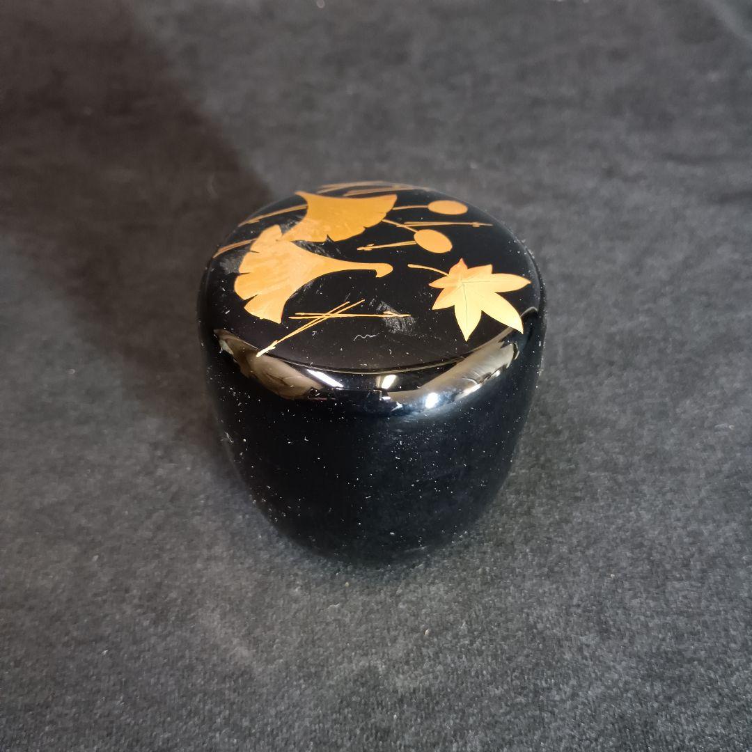 漆塗り 蒔絵棗 3点セット