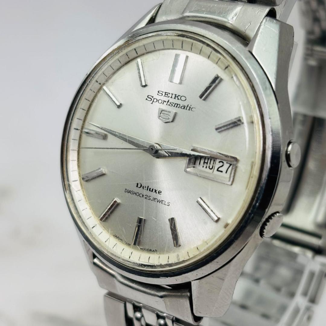 SEIKO スポーツマチック 5 デラックス デイデイト 自動巻 メンズ 腕時計