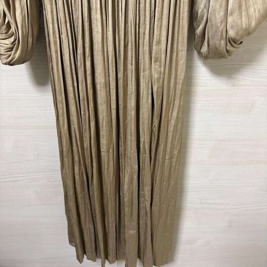 L'AUBE BLANC★新品 タグ付き Flare Pleats Dress