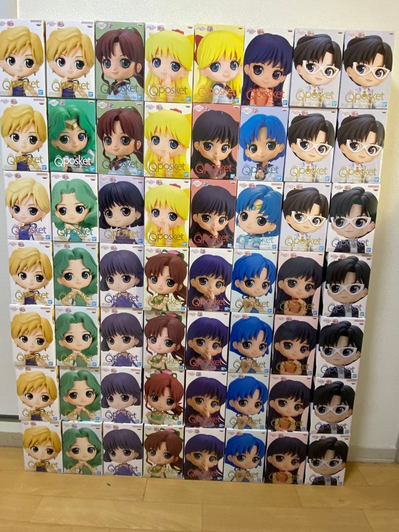 未開封 セーラームーンフィギュア 56個 Qposket まとめ売り