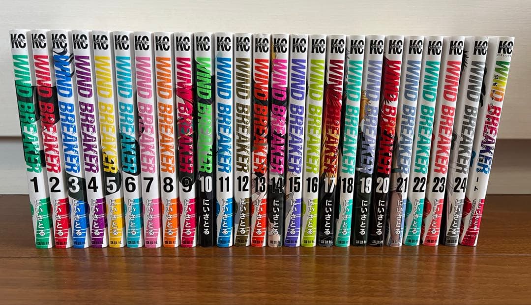 WIND BREAKER 全巻セット 1-24巻