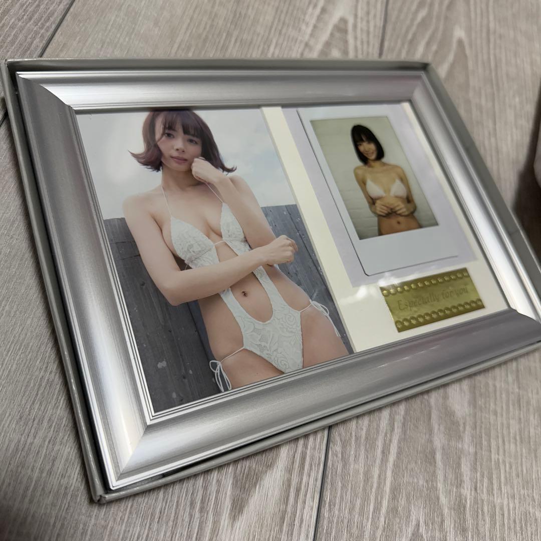 岡田紗佳　ファーストトレカ　チェキ&生写真